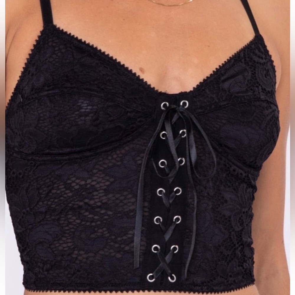 Womens lace tank top